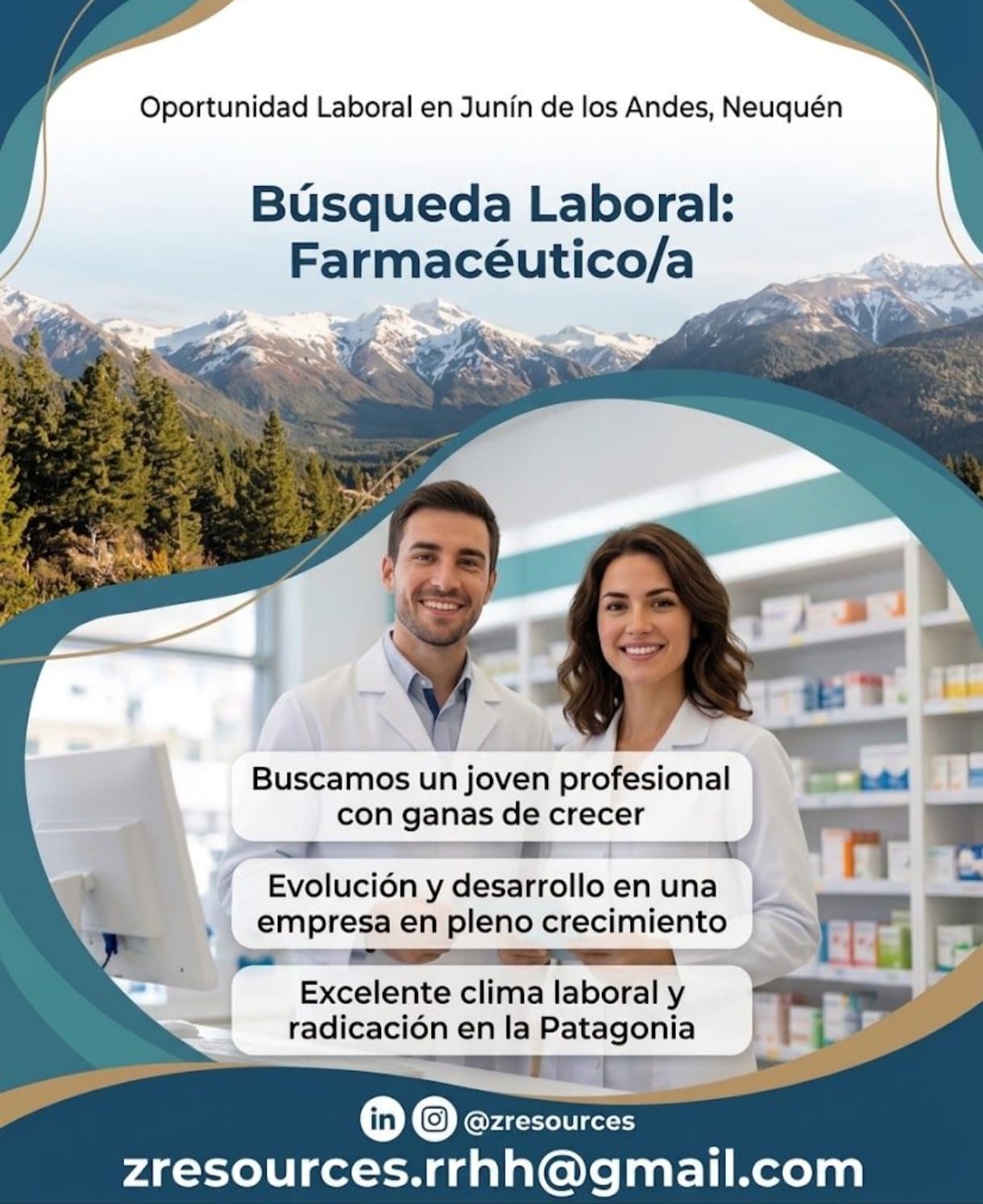 Farmacéutico/a Junín de los Andes